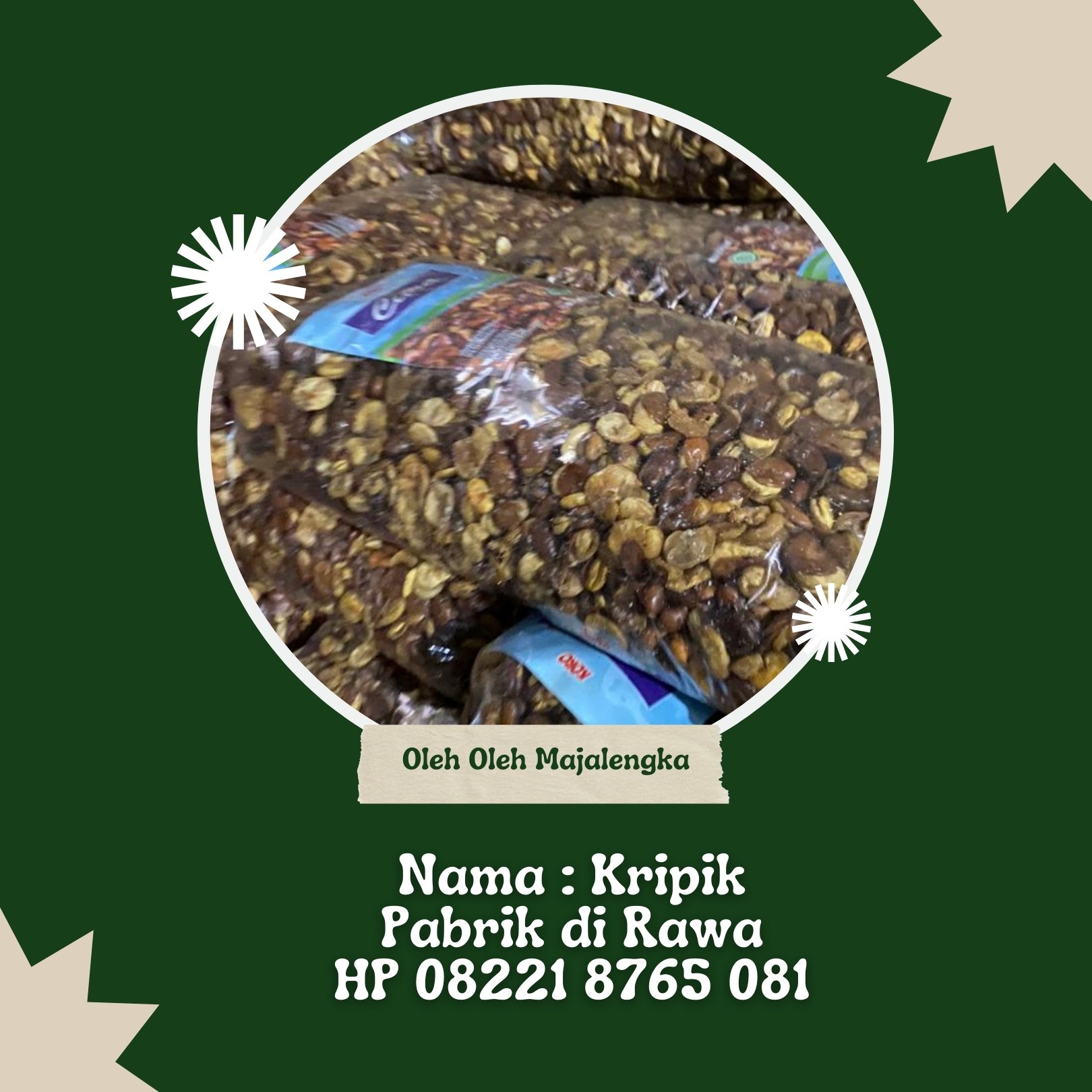 ANEKA SNACK DAN KRIPIK YANG DI PRODUKSI DI MAJALENGKA