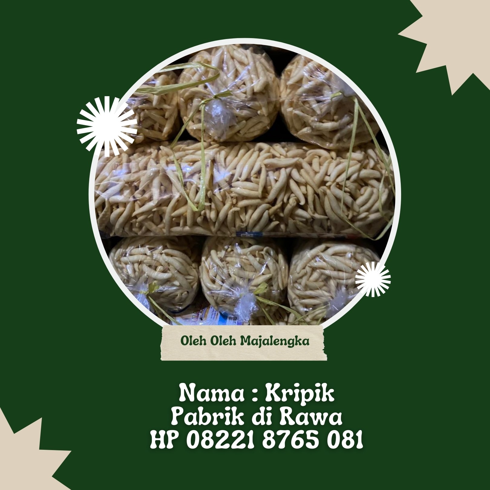 ANEKA SNACK DAN KRIPIK YANG DI PRODUKSI DI MAJALENGKA