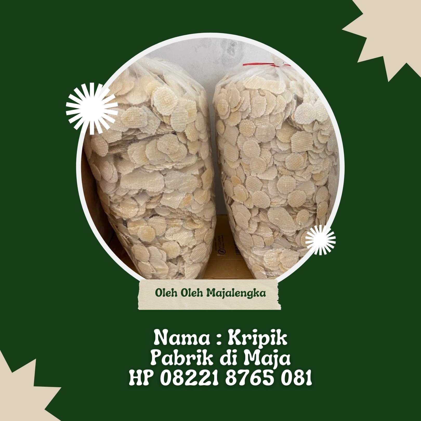 ANEKA SNACK DAN KRIPIK YANG DI PRODUKSI DI MAJALENGKA