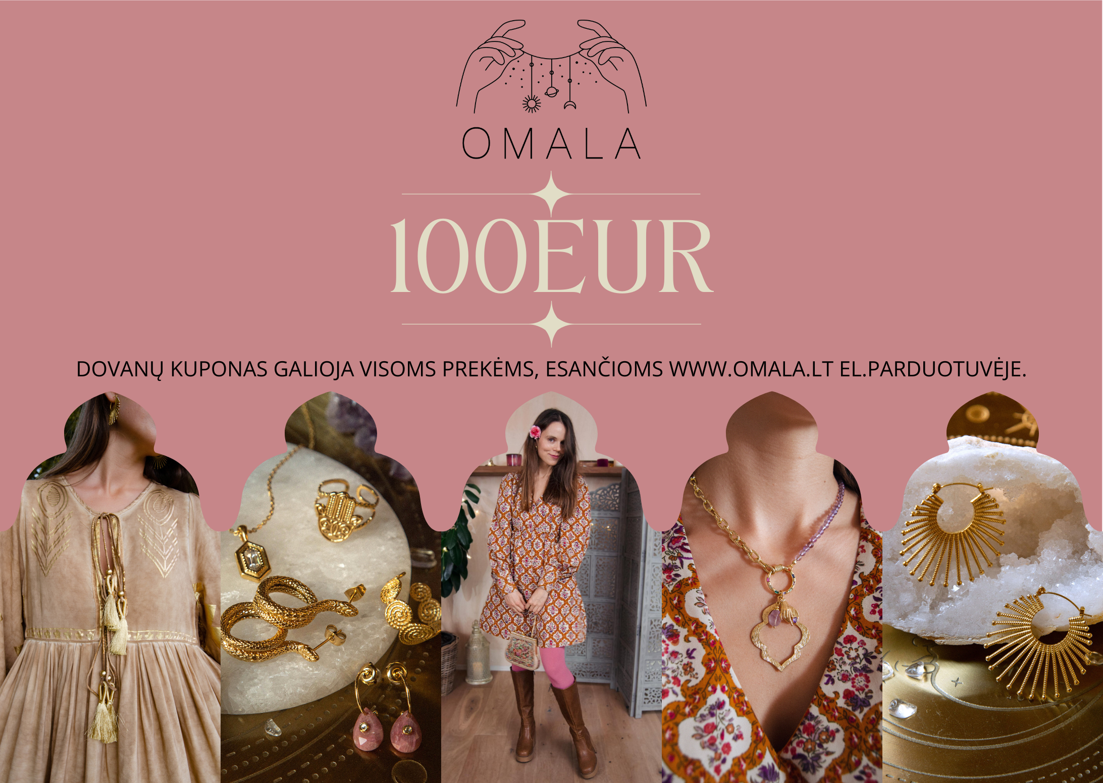 Omala dovanų kuponas - 100