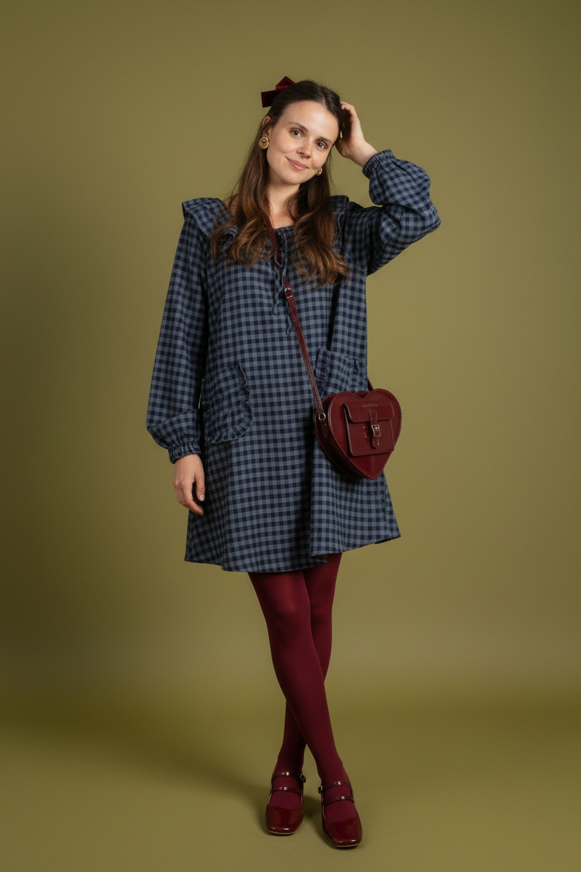 Languota suknelė - mėlyna