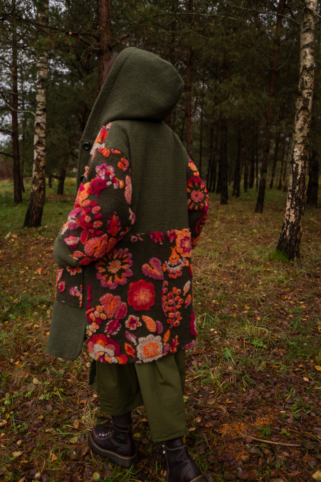 Spalvingas ruduo - vilnonis paltas