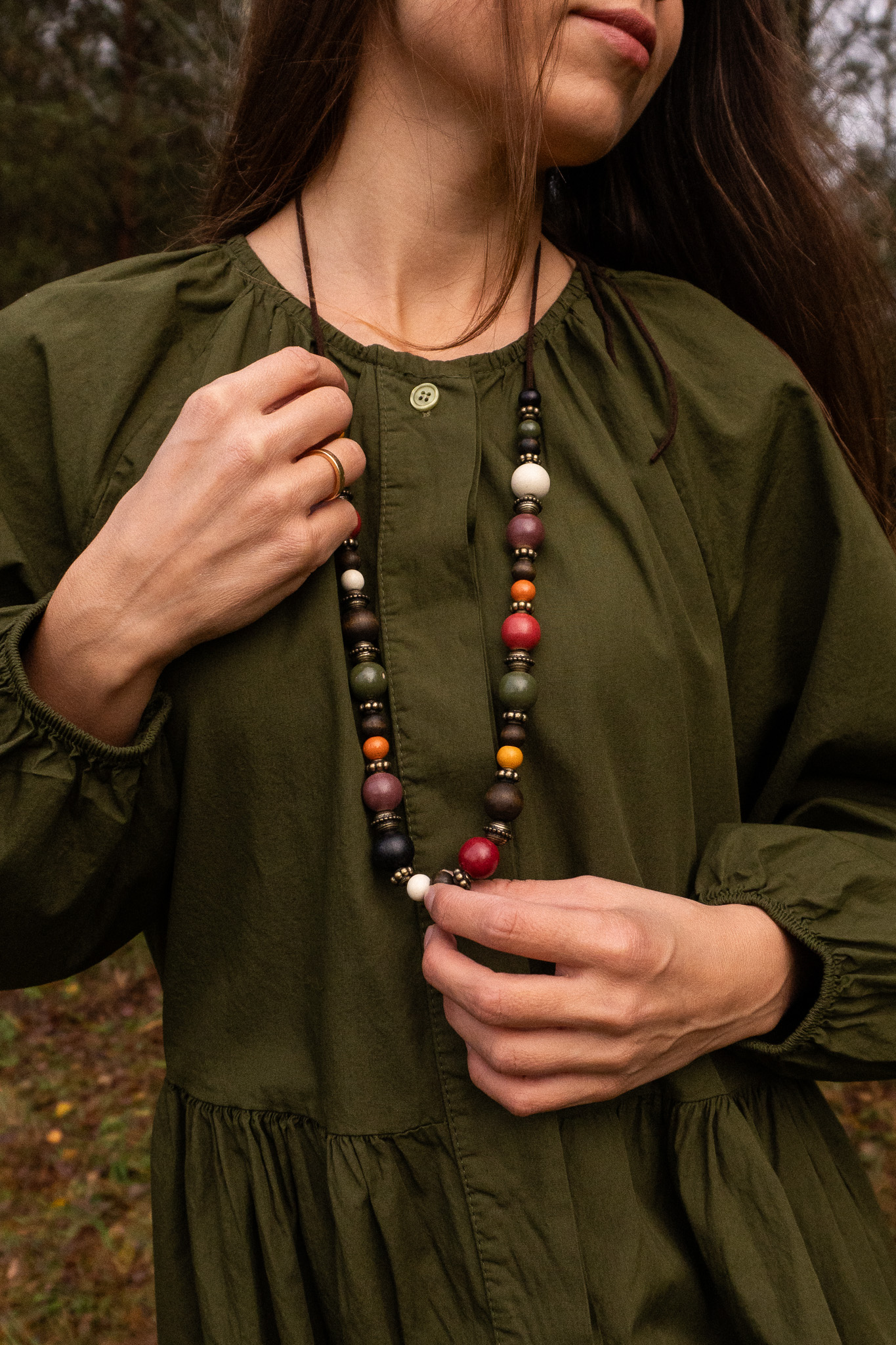 Vintažiniai karoliai