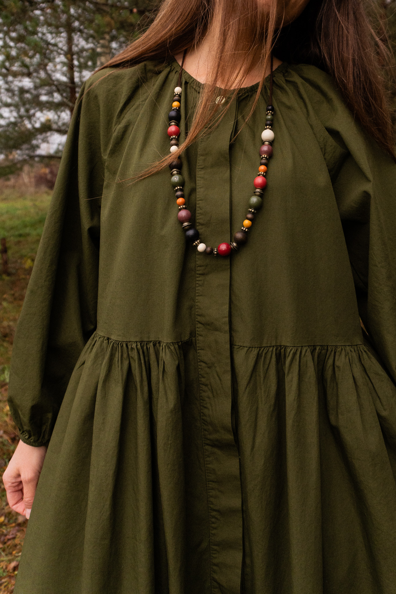 Samana - medvilnės suknelė