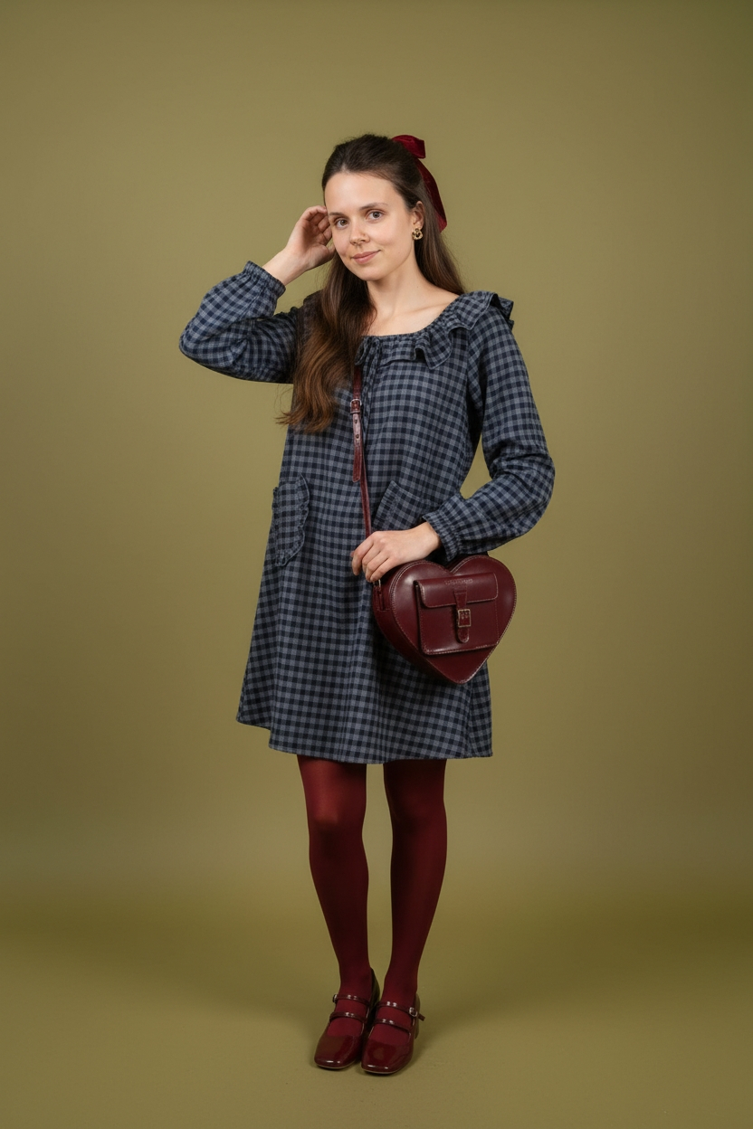 Languota suknelė - mėlyna