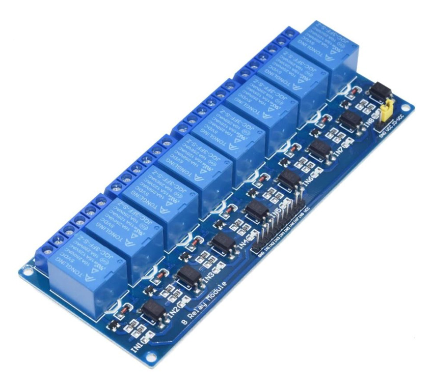 Eight channel relay - 5V