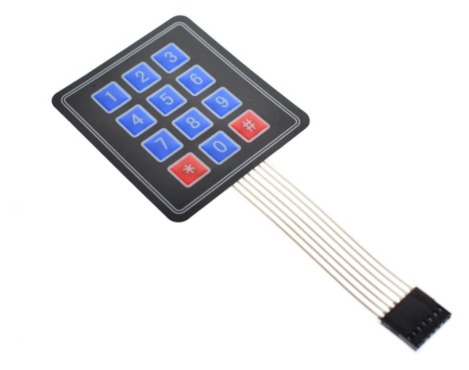 4X3 Matrix Keyboard – Keypad