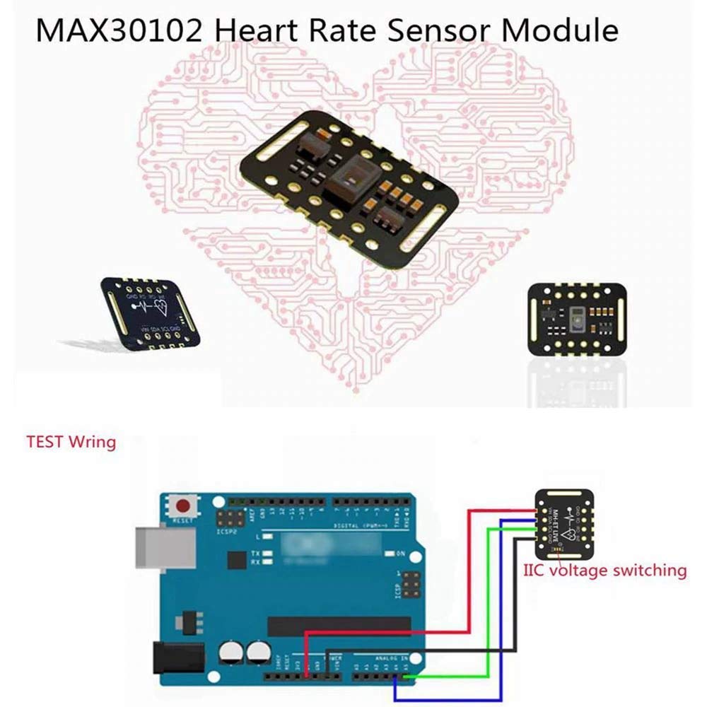 Heart Rate Sensor - MAX30102 (black)