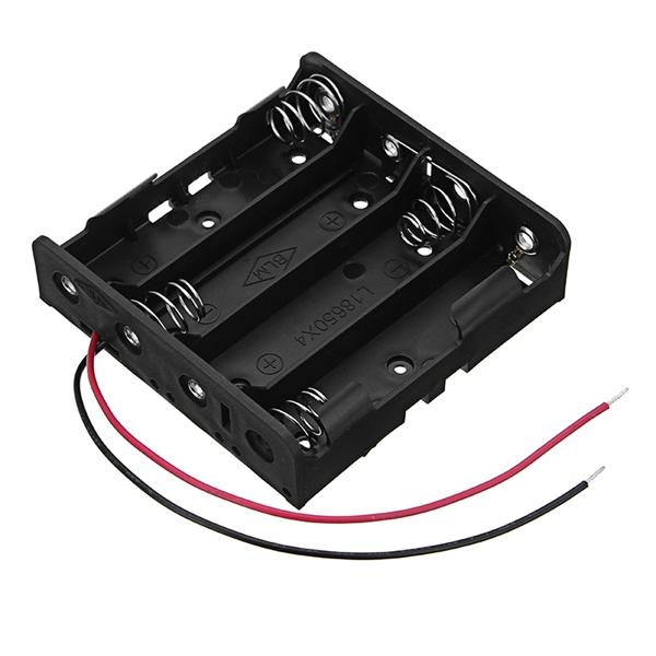 Battery holder for 4x AAA 