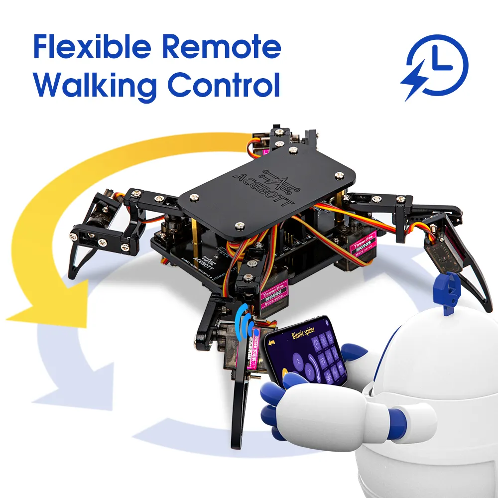 Merimanga robotike (Quadruped Bionic Spider Robot - Acebott)