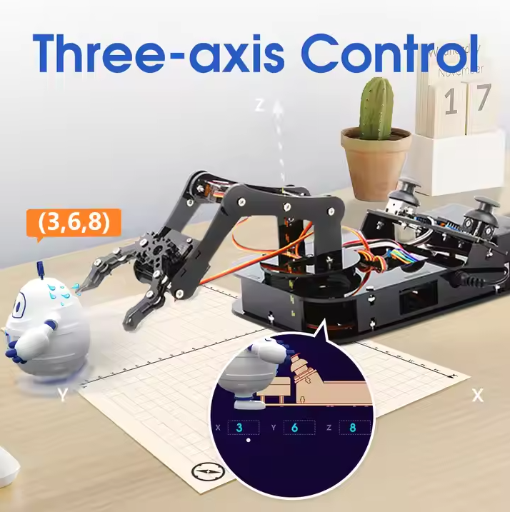 Krahu robotik (Robot Arm Kit - Acebott)