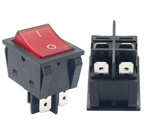 RedKCD4 220V Switch ON/OFF 4 Pin