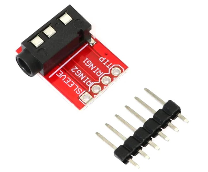 Audio Jack Module 3.5mm TRRS | Modul Audio Stereo