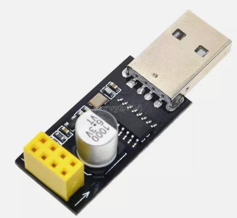 ESP01 Programmer Adapter UART GPIO0 ESP-01 Adaptateur ESP8266 USB YL