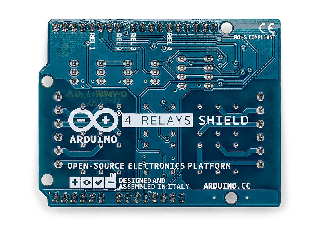 Arduino 4 Relays Shield