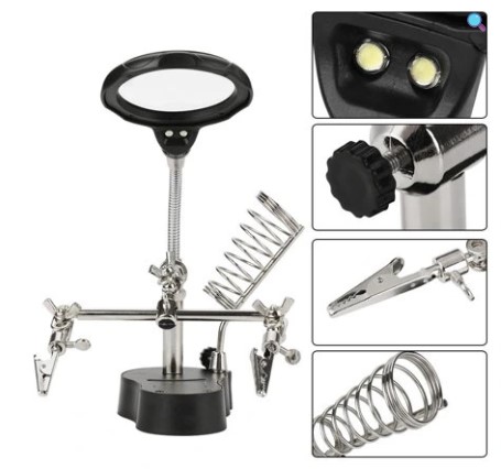 PCB holder for soldering - Station (Mbajtes PCB per pikje) 