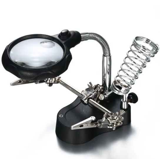 PCB holder for soldering - Station (Mbajtes PCB per pikje) 