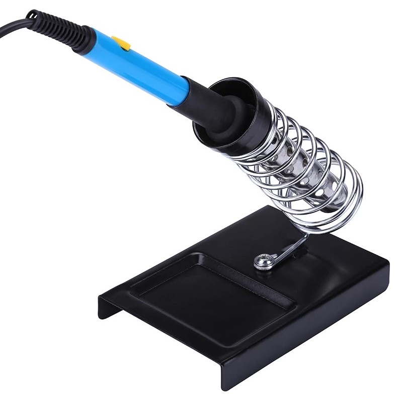 Mbajtes i Letkonit - Soldering Iron Support Stand with Cleaning Sponge