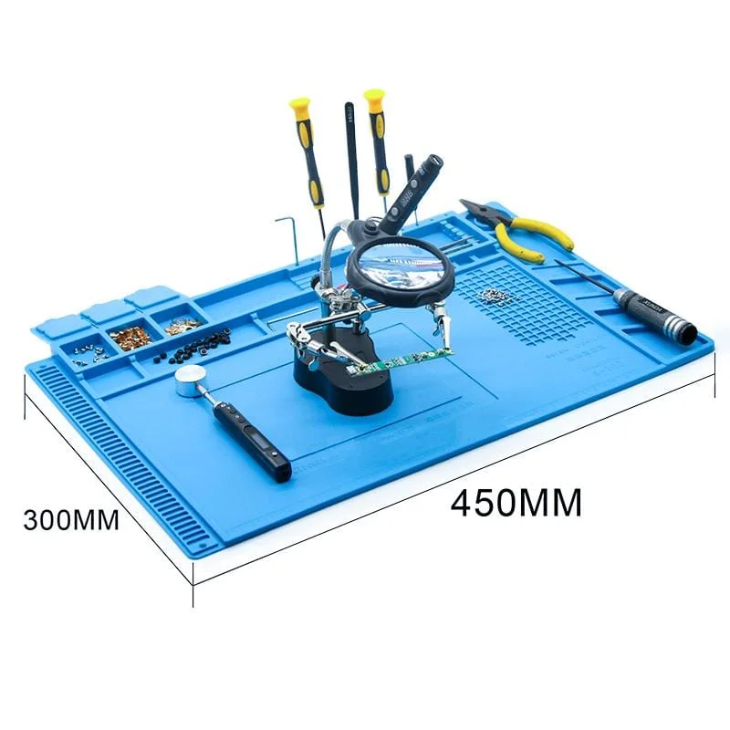 Silicone mat for soldering 450x300 mm