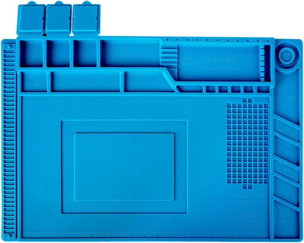 Silicone mat for soldering 450x300 mm