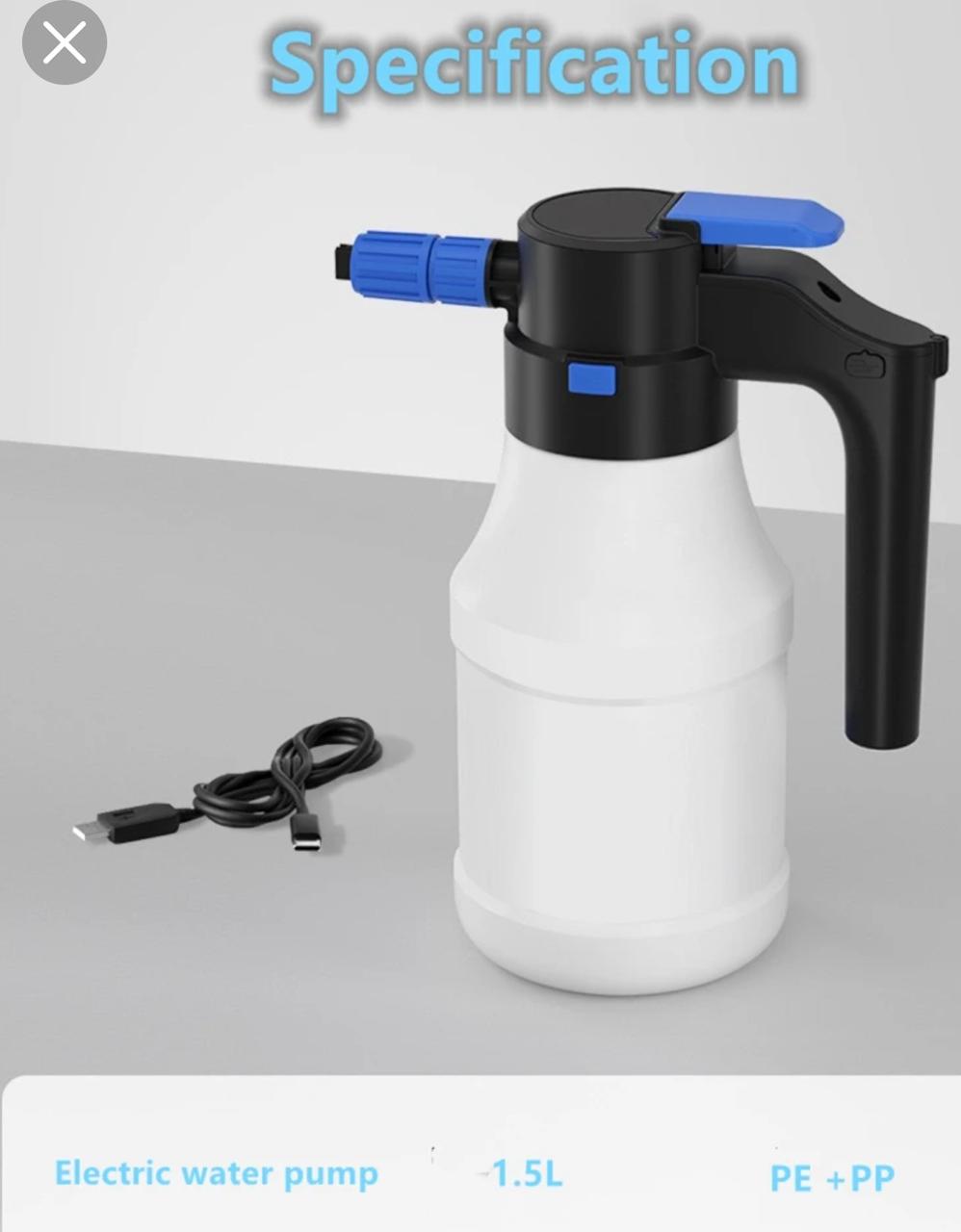  Automatic Foam Sprayer/Electronic Foam Sprayer with charging cable
