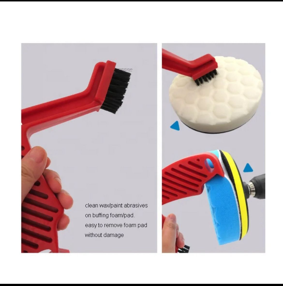 BUF_900 Polishing and Buffing Pad Conditioning Brush