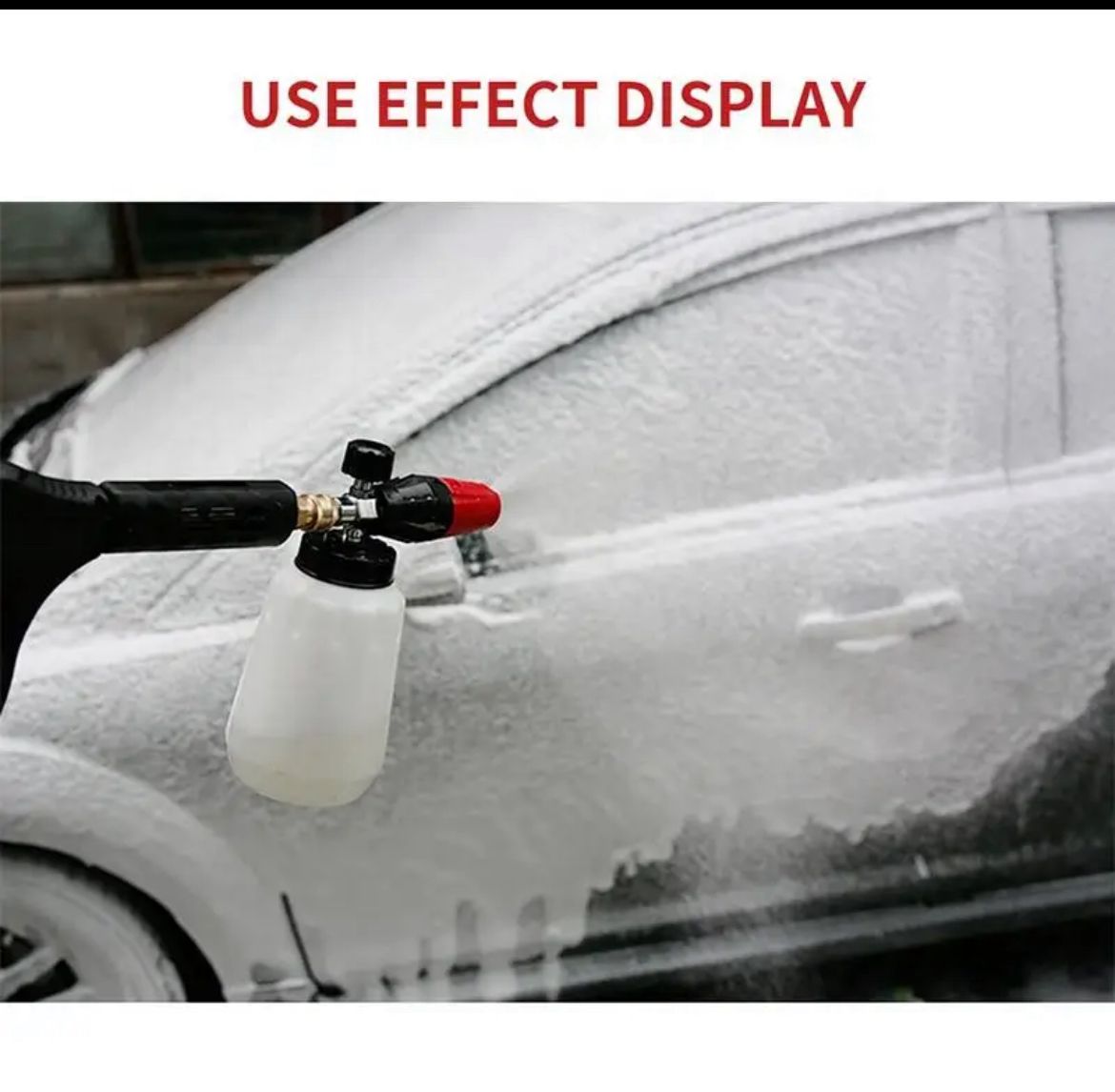 Foam Cannon - Heavy Duty Foam Wash Gun with 1/4 Inch Connector