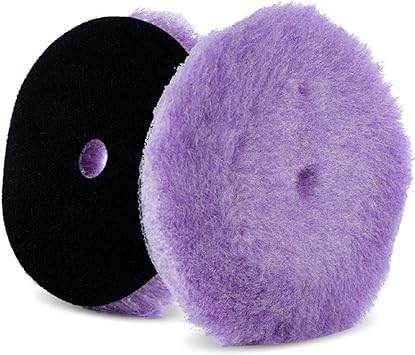 Purple Foam Wool Buffing and Polishing Pad  7 inch 