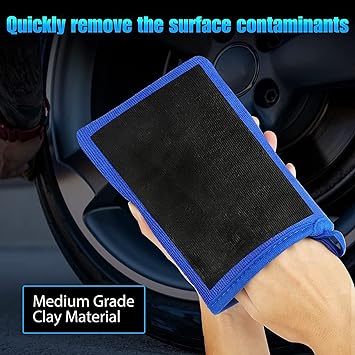 Clay Mitt, Car Clay Bar Mitt, Auto Detailing Medium Grade 