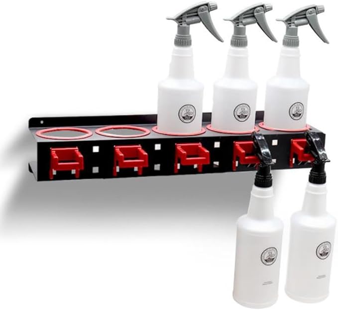 Spray Bottle Storage Rack, Hook, Hanger.