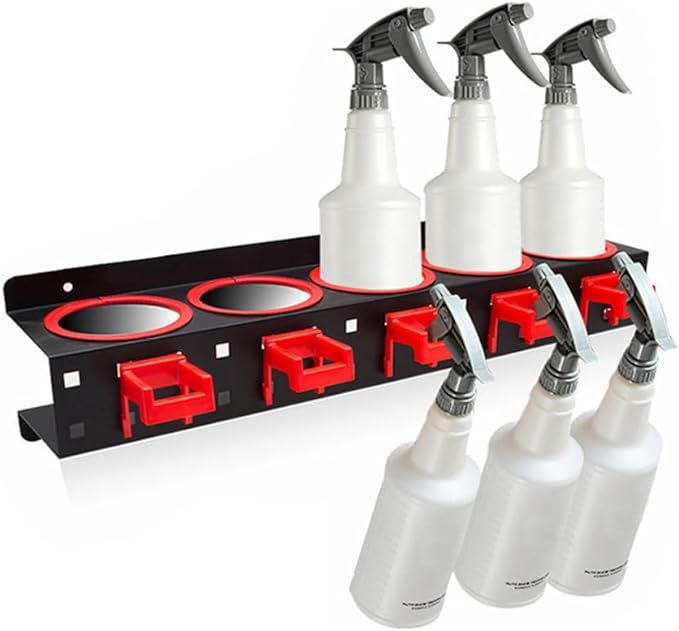 Spray Bottle Storage Rack, Hook, Hanger.