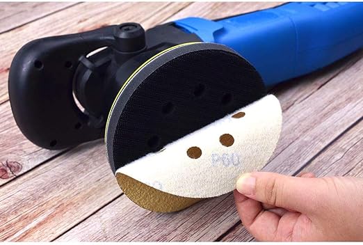 5 Inch 8+1 Hole Hook & Loop  Sponge Cushion Interface Buffer Pad
