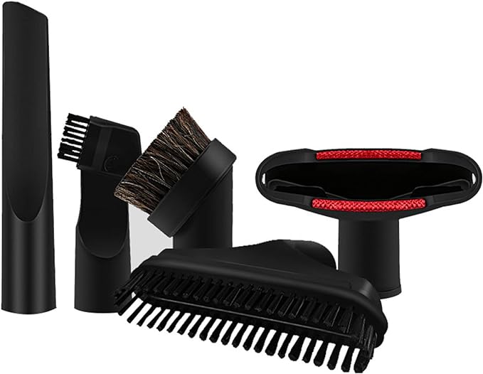 6 Pcs Universal Vacuum Attachments Brushes Dust Brush Small Round Brush Head 