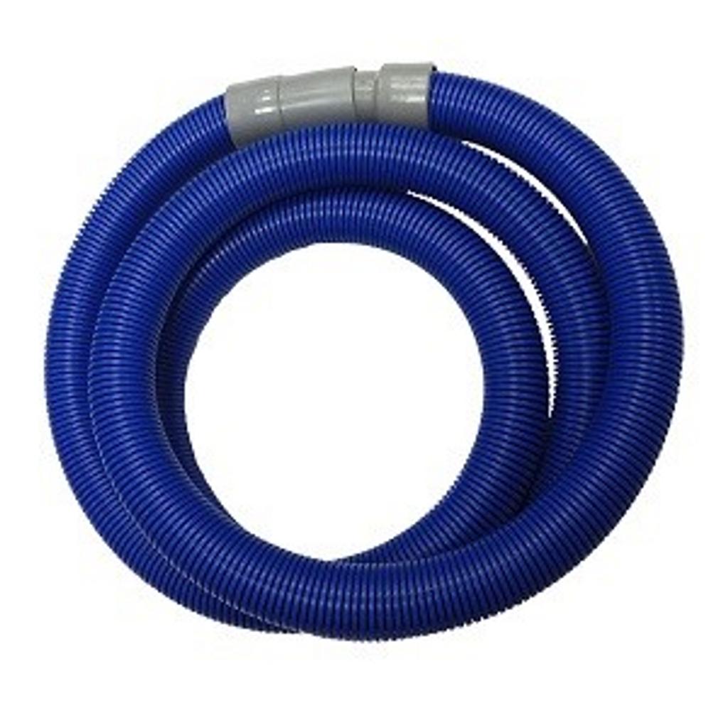 Vacuum hose 1.5' X 25' grey or blue w/cuffs 