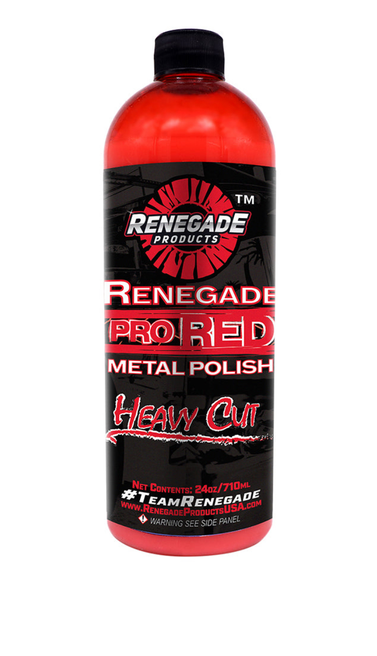 Renegade Pro Red Heavy Cut Metal Polish 