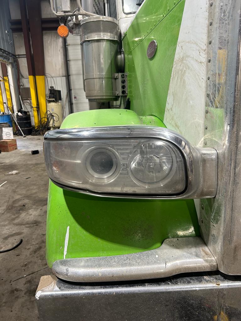 Semi Truck Headlight Restoration