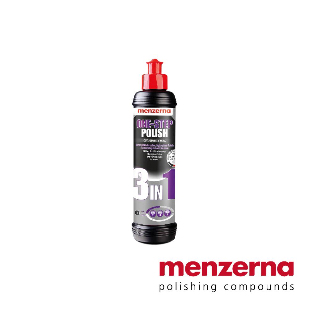 Menzerna -One-Step Polish 3 in 1: Cut, Gloss, & Wax