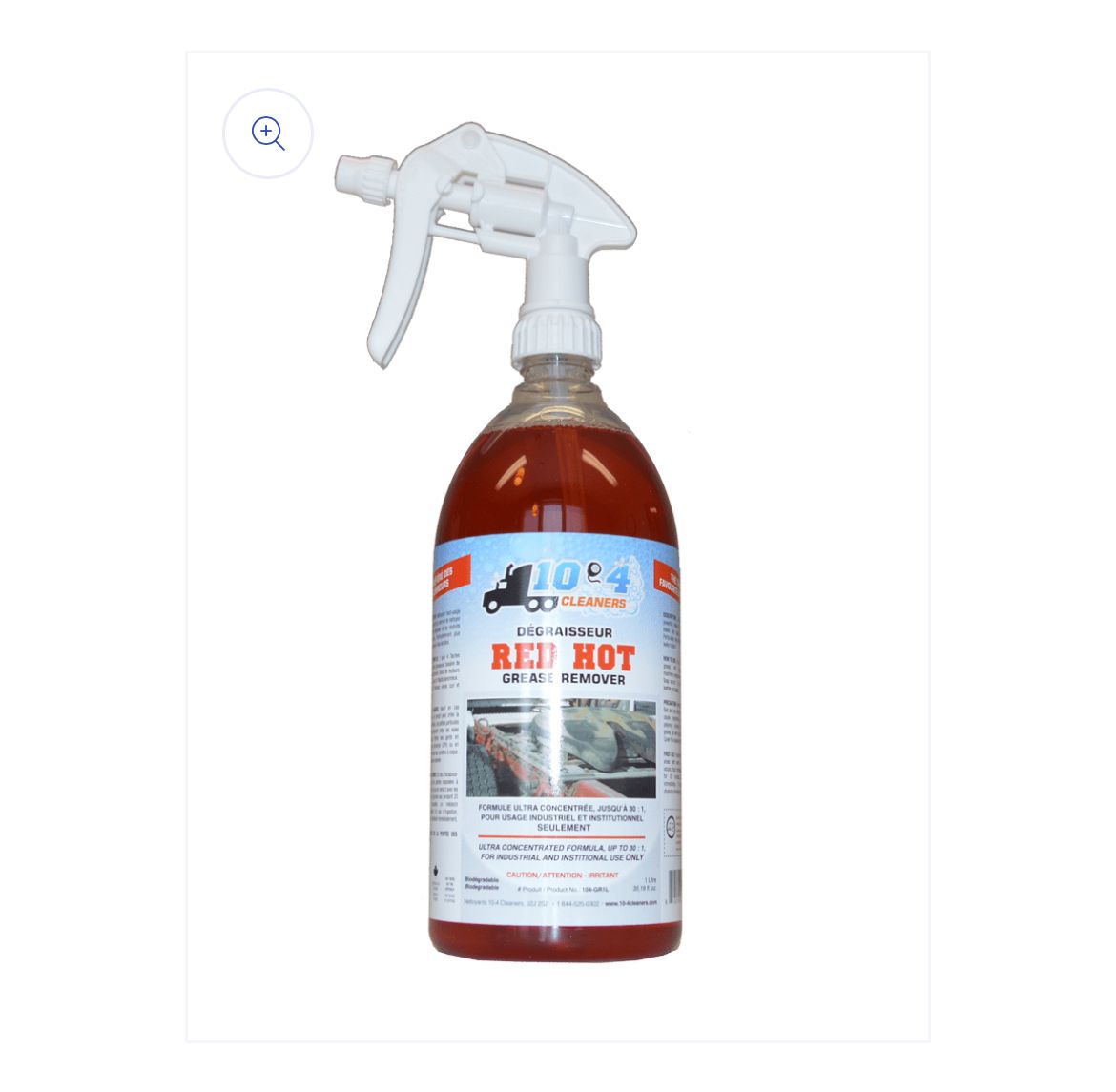 Grease Remover Red Hot 10-4 1L - 104-GR1L 