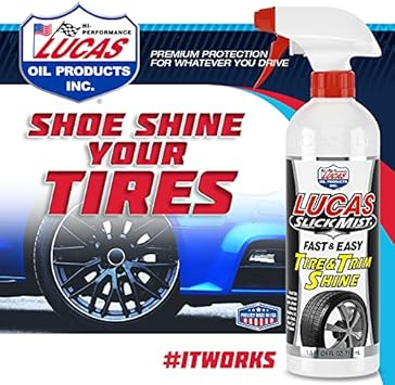Lucas slick mist tire & trim shine
