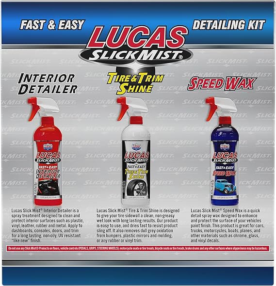 Lucas slick mist detailing kit