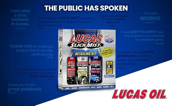 Lucas slick mist detailing kit