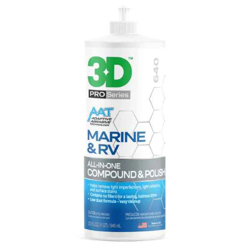 3D Marine & RV All-In-One Compound & Polish