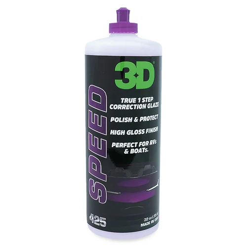 3D 425 Speed (All in One Scratch, Swirl and Wax Sealant) - 32oz