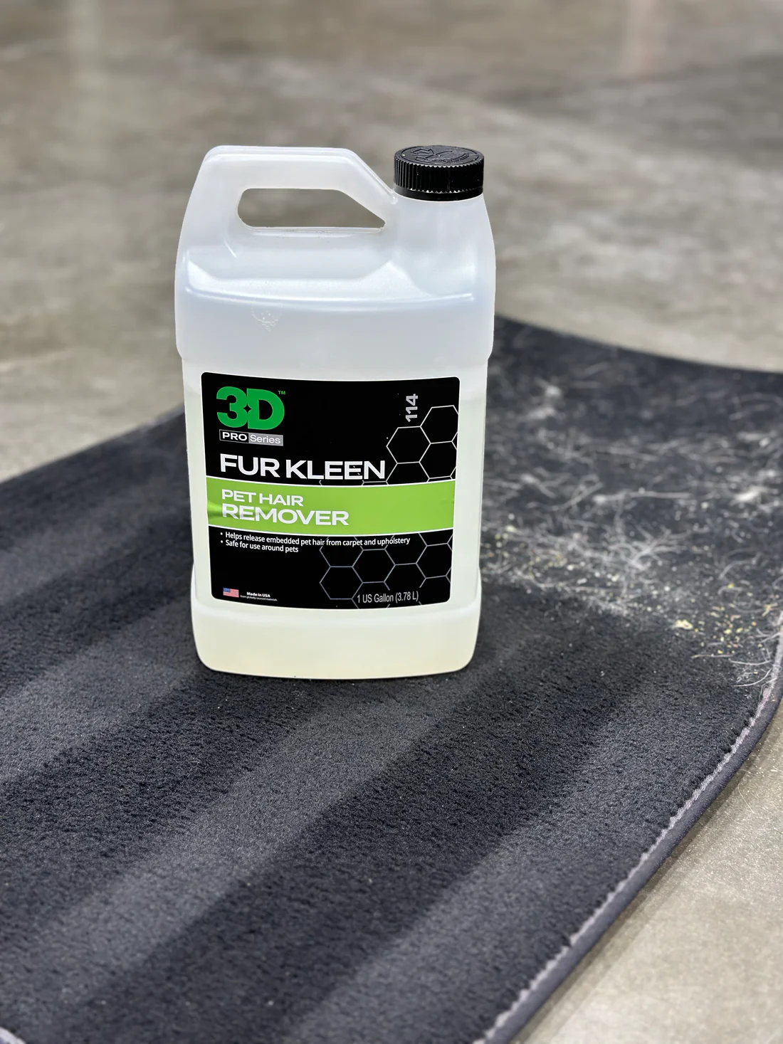 3D 114 Fur Kleen 1 Gallon