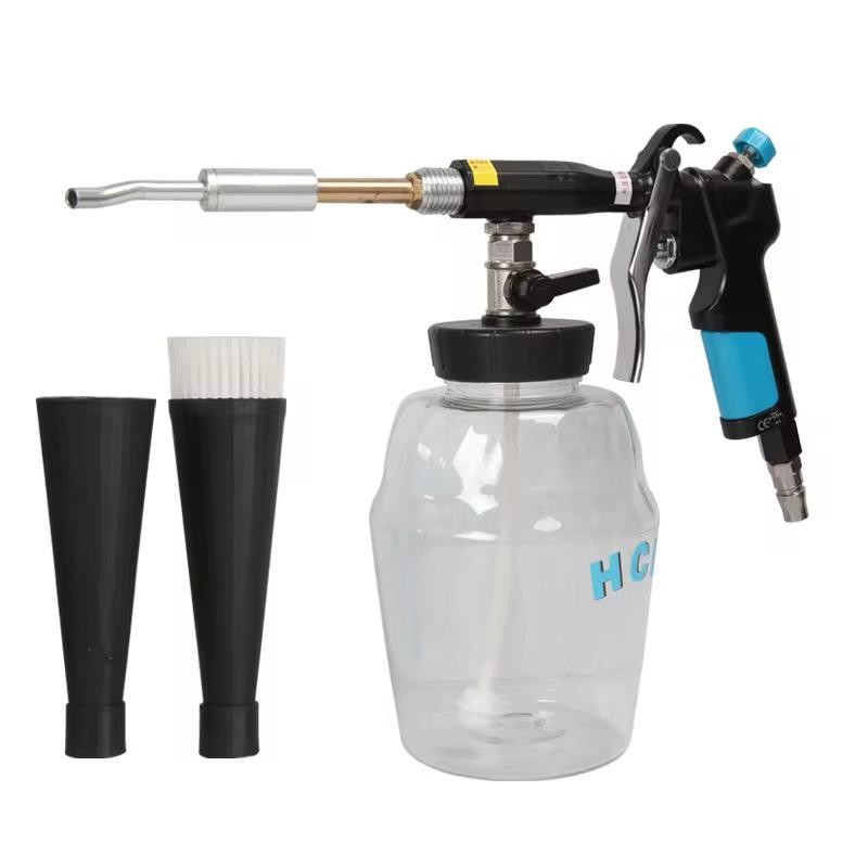 Tornador air gun Metal Gauge and bottle-001