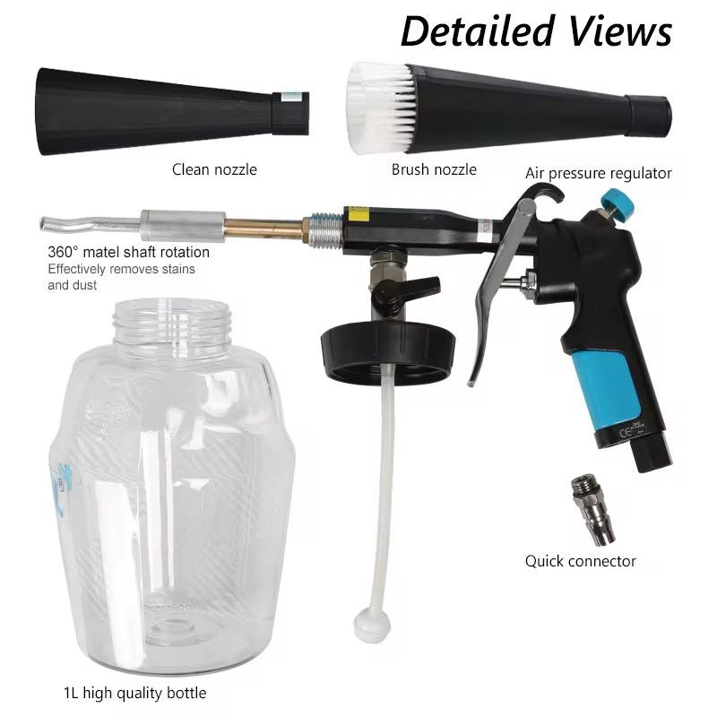 Tornador air gun Metal Gauge and bottle-001