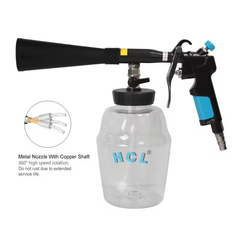 Tornador air gun Metal Gauge and bottle-001