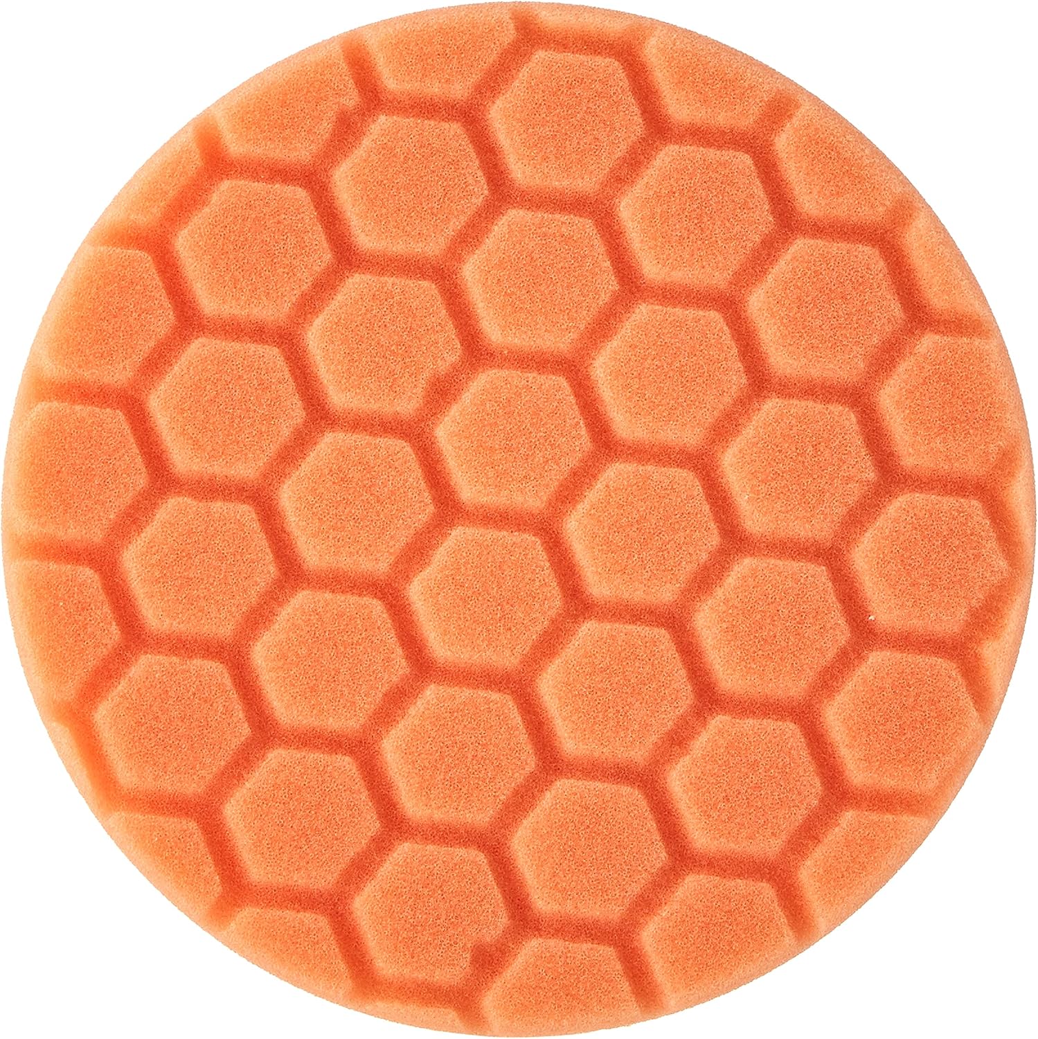 Hexagonal Orange Foam- Medium cut 