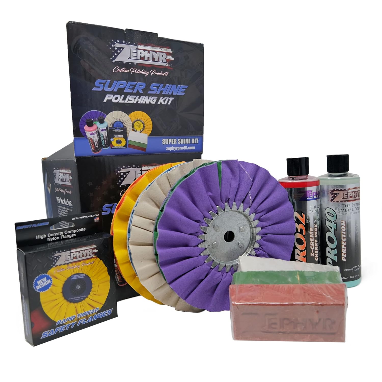 Zephyr Super Shine Polishing Kit