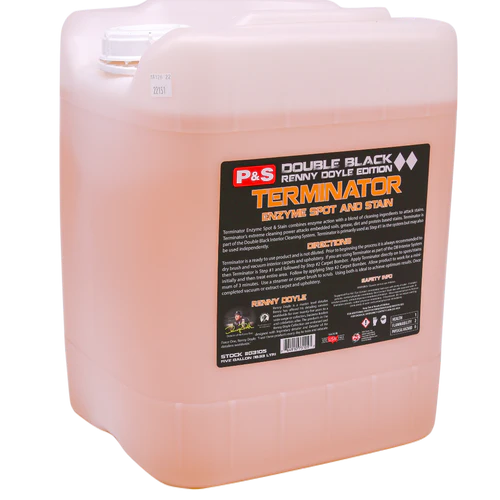 P&S Double Black Terminator Enzyme Spot and Stain Remover (5 Gallon)